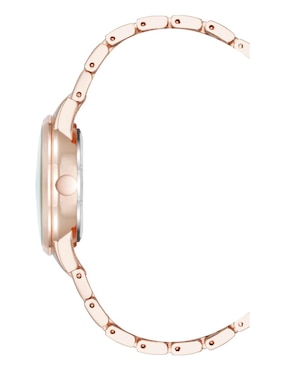 Reloj Nine West Rose Gold Collection para mujer NW3234PKRG