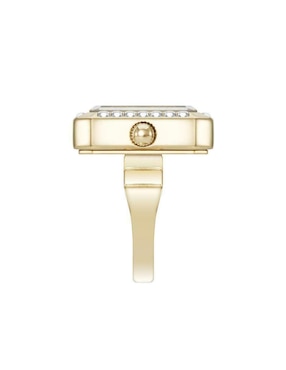 Reloj anillo Anne Klein Gold Collection para mujer AK5264RINGCL