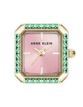 Reloj anillo Anne Klein Gold Collection para mujer AK5264RINGEM