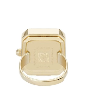 Reloj anillo Anne Klein Gold Collection para mujer AK5264RINGEM
