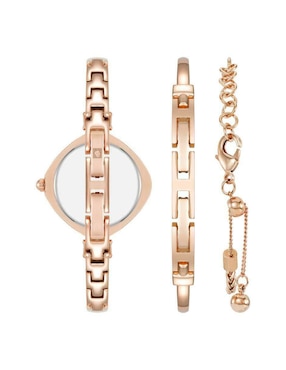 Reloj Anne Klein Rose Gold Collection para mujer AK5228RGST