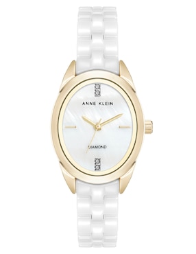 Reloj Anne Klein Diamond para mujer AK5182WTGB
