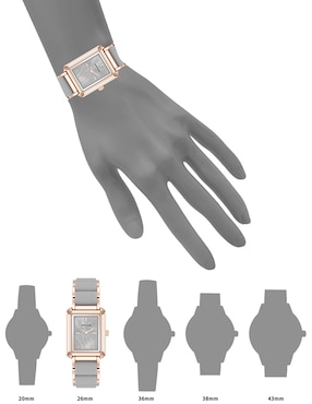 Reloj Anne Klein Color Collection para mujer AK5278RGGY