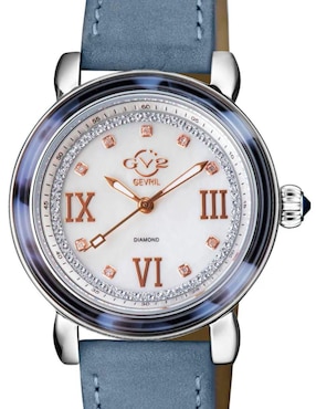 Reloj Gevril Suizo para mujer Marsala Tortoise
