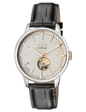 Reloj Gevril Suizo para hombre Mulberry Open Heart