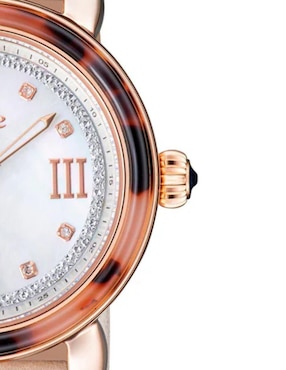 Reloj Gevril Suizo para mujer Marsala Tortoise