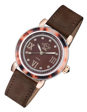 Reloj Gevril Suizo para mujer Marsala Tortoise