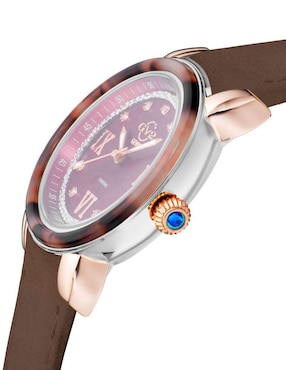 Reloj Gevril Suizo para mujer Marsala Tortoise