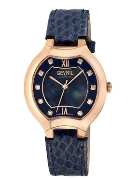 Reloj Gevril Suizo para mujer Lugano Diamond