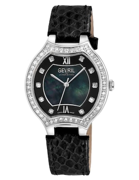 Reloj Gevril Suizo para mujer Lugano Diamond