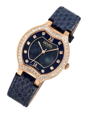Reloj Gevril Suizo para mujer Lugano Diamond