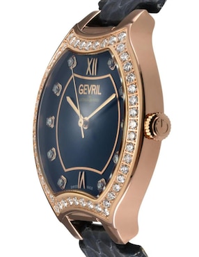 Reloj Gevril Suizo para mujer Lugano Diamond