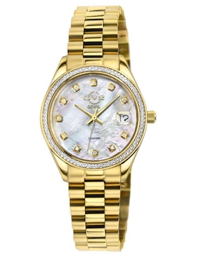 Reloj Gevril Turin Diamond Suizo para mujer 12422B