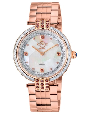 Reloj Gevril Matera Diamond Suizo para mujer 12804B