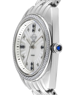 Reloj Gevril Palermo Diamond Gemstone Suizo para mujer 13101B