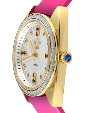 Reloj Gevril Palermo Diamond Gemstone Suizo para mujer 13102-8