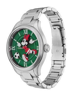 Reloj Fossil Disney Edición Limitada Minnie Mouse Soccer para mujer LE1201