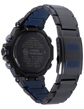 Reloj Casio Mtgb2000 Blue Fusion para hombre MTG-B2000YBD-2ACR