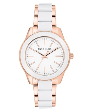 Reloj Anne Klein White Collection para mujer AK3214MCWT