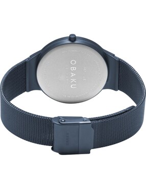 Reloj Obaku Denmark Net Lille Marine para mujer V307LXLLML