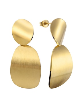 Aretes Enso con acabado pulido
