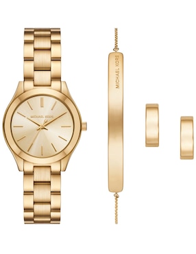 Reloj Michael Kors Slim Runway para mujer MK7561SET