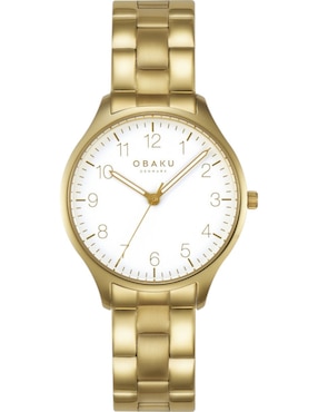Reloj Obaku Denmark Falke Lille Cider para mujer V260LXGWSG-DAF