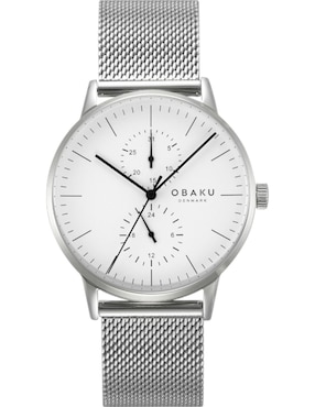 Reloj Obaku Denmark Eik Steel para hombre V308GMCWMC