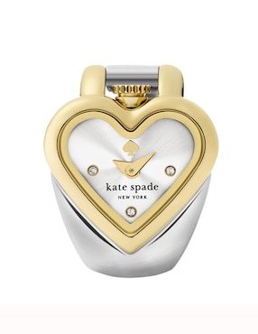 Reloj anillo Kate Spade Monroe Heart para mujer KSW1872