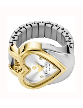 Reloj anillo Kate Spade Monroe Heart para mujer KSW1872
