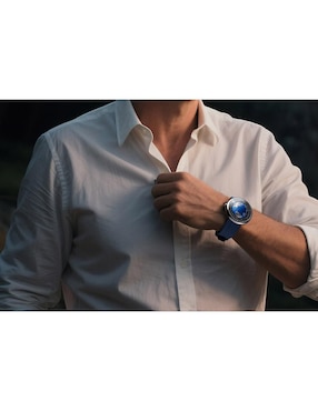 Reloj Ciga Design Blue Planet II "Atlantic” Stainless Steel para hombre U039-SU01-W6U