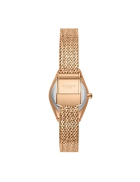 Reloj Lee Cooper Rose Gold Collection para mujer LC08140.410