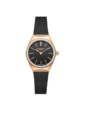 Reloj Lee Cooper Black Collection para mujer LC08140.450