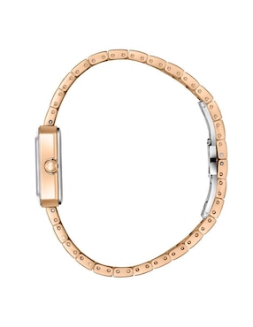 Reloj Lee Cooper Rose Gold Collection para mujer LC08131.410