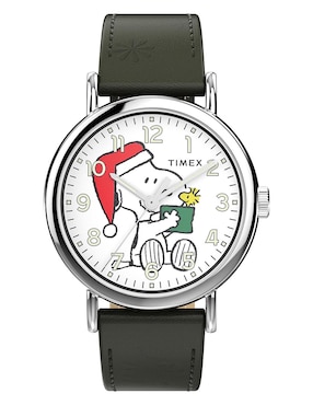 Reloj Timex Peanuts Weekender Main Line para hombre TW2Y12400VT