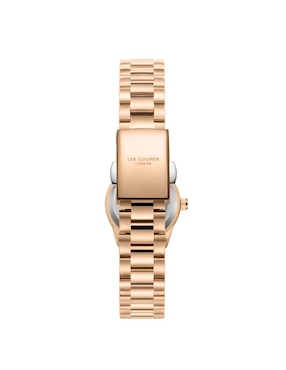 Reloj Lee Cooper Rose Gold Collection para mujer LC08162.490