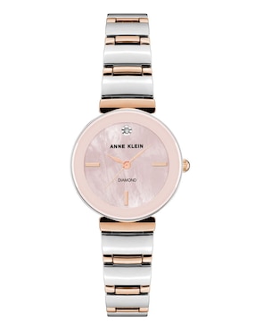 Reloj Anne Klein Two Tone Collection para mujer AK2435PMRT