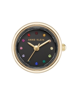 Reloj anillo Anne Klein Gold Collection para mujer AK5124RINGBRB