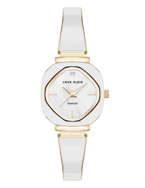 Reloj Anne Klein White Collection para mujer AK5402GPWT