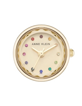 Reloj anillo Anne Klein Gold Collection para mujer AK5124RINGCRB