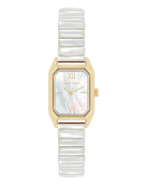 Reloj Anne Klein White Collection para mujer AK5364MPGB