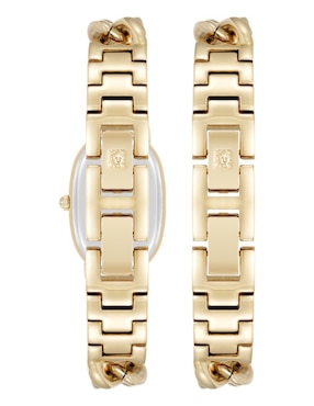 Kit de reloj Anne Klein Gold Collection para mujer AK5424GPST