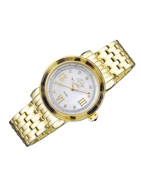 Reloj Gevril Marsala Tortoise Diamond para mujer 9851B
