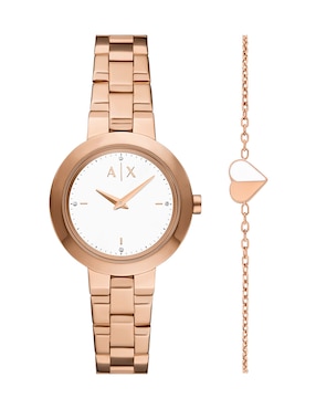 Kit de reloj A/X Armani Exchange Smart para mujer AX7175SET