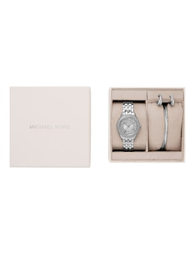 Kit de reloj Michael Kors Harlowe para mujer MK4975SET