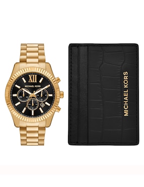 Kit de reloj Michael Kors Lexington para hombre MK9245SET