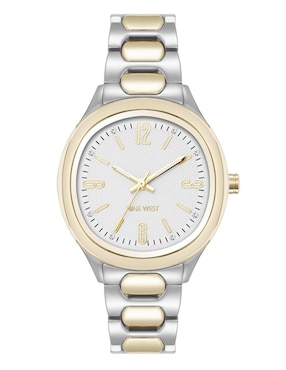 Reloj Nine West Two Tone Collection para mujer NW3331SVTT
