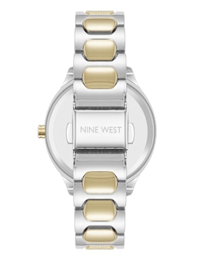 Reloj Nine West Two Tone Collection para mujer NW3331SVTT