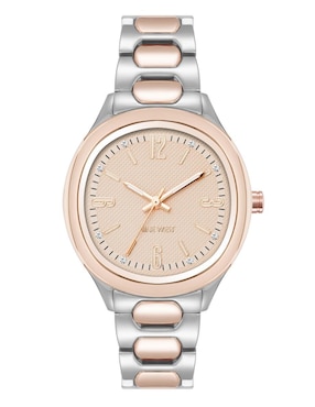 Reloj Nine West Two Tone Collection para mujer NW3331RGRT