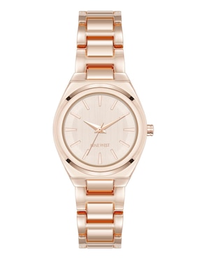 Reloj Nine West Rose Gold Collection para mujer NW3326RGRG